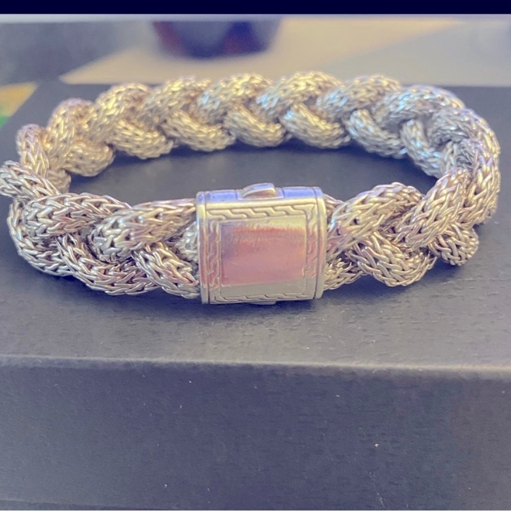 John hardy braided wheat bracelet